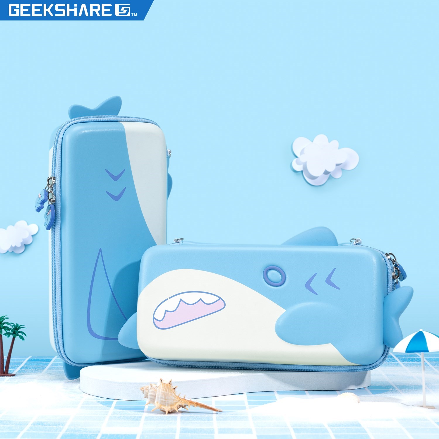 Party Games Switch 1 - GeekShare Tas Penyimpanan OLED Tombol Nintendo