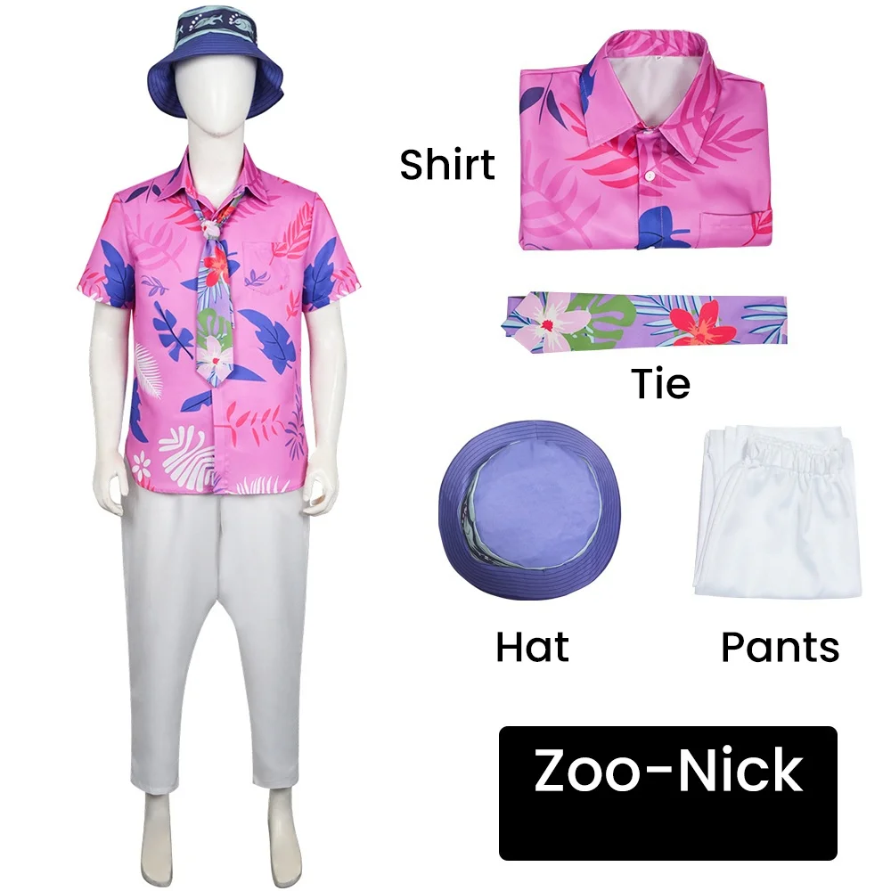 Party Games Kids And Adults - Kostum Cosplay Movie Zoo Nick Wilde