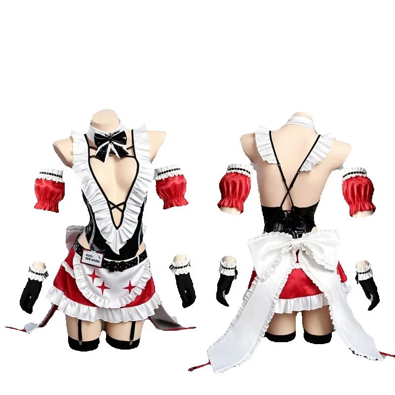 Party Games New - Kostum Cosplay CosAn Game Rapi, Pakaian