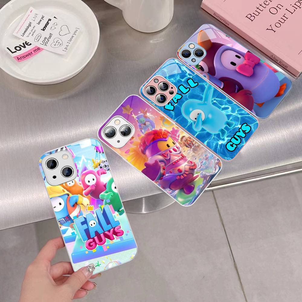 Party Games Iphone - Casing Kaca Tempered Bertema Pesta F-Fall