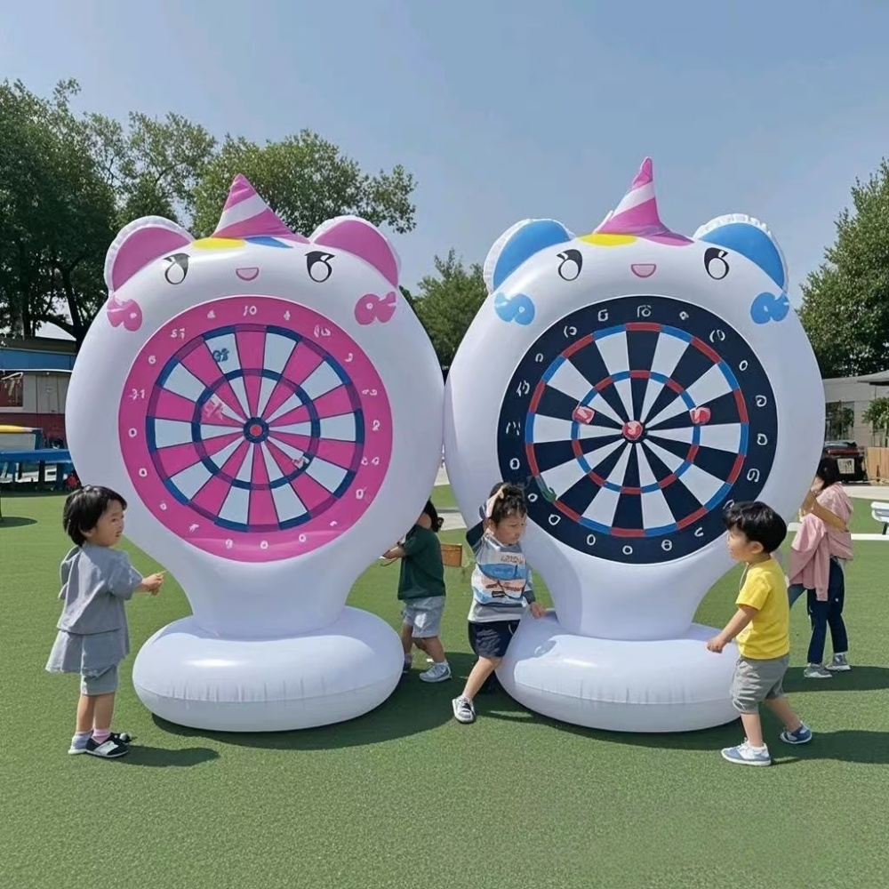 Party Games Kids Outdoor - Permainan Lempar Unicorn Tiup Sasaran Anak