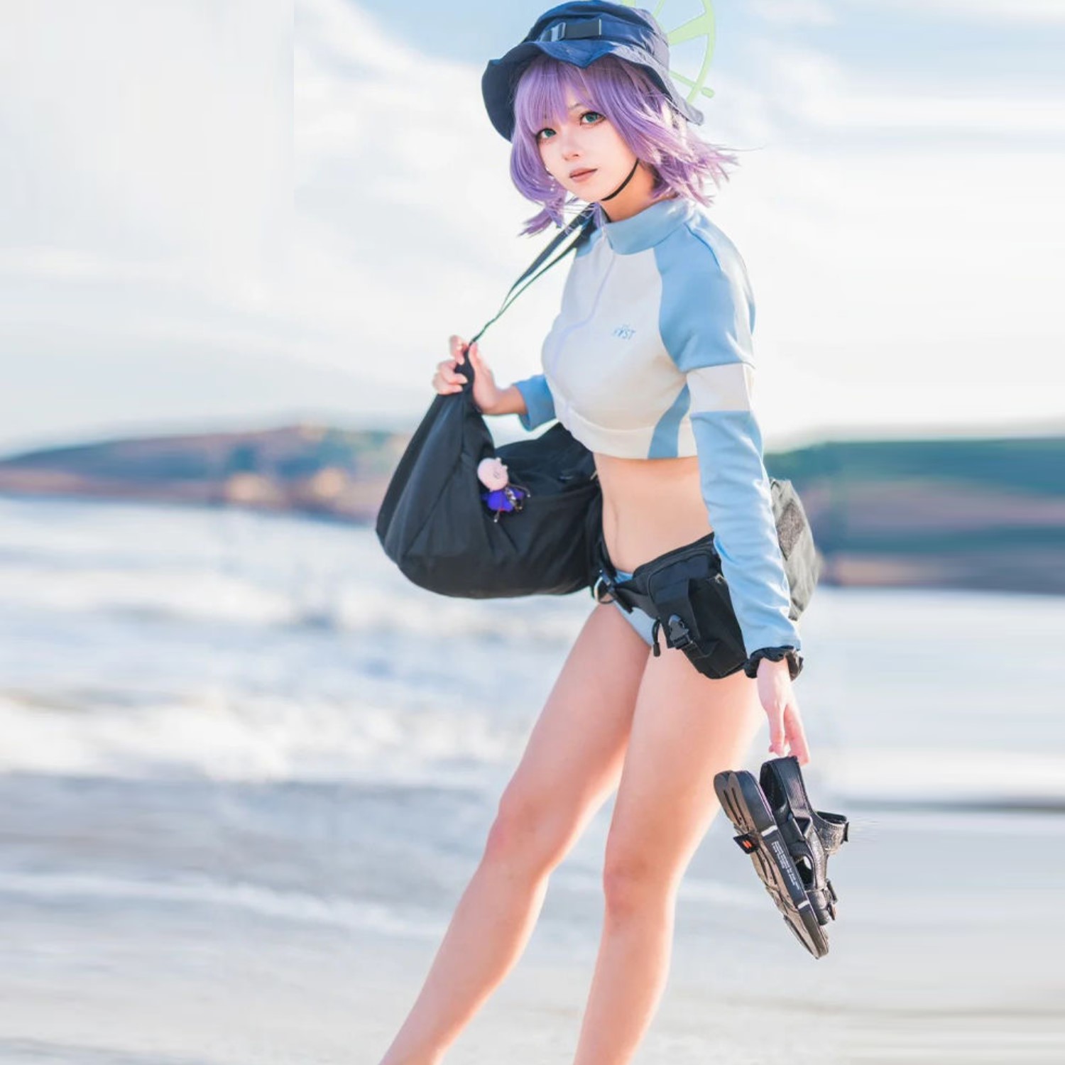 Sorai Saki Cosplay Anime Perma - Party Games Summer ulasan dan harga