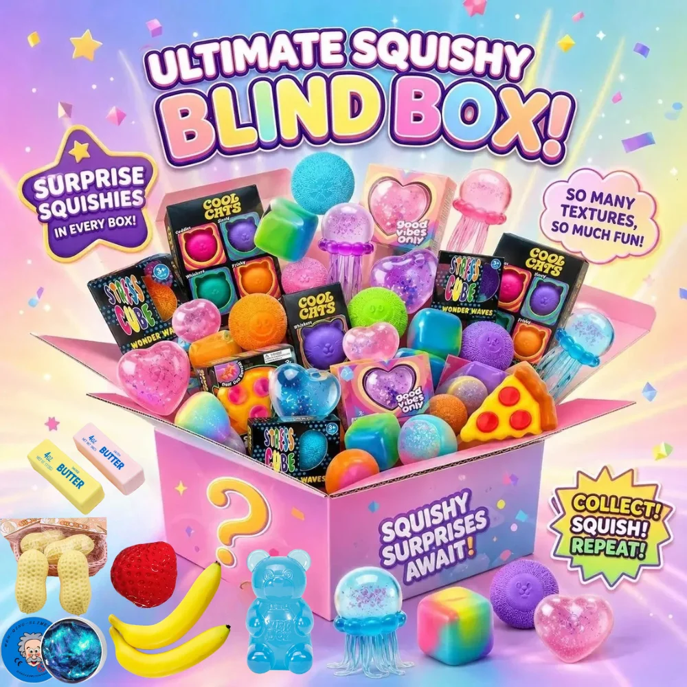 Kotak Misteri Squishy, Set Mai - Party Games Young Adults ulasan dan harga