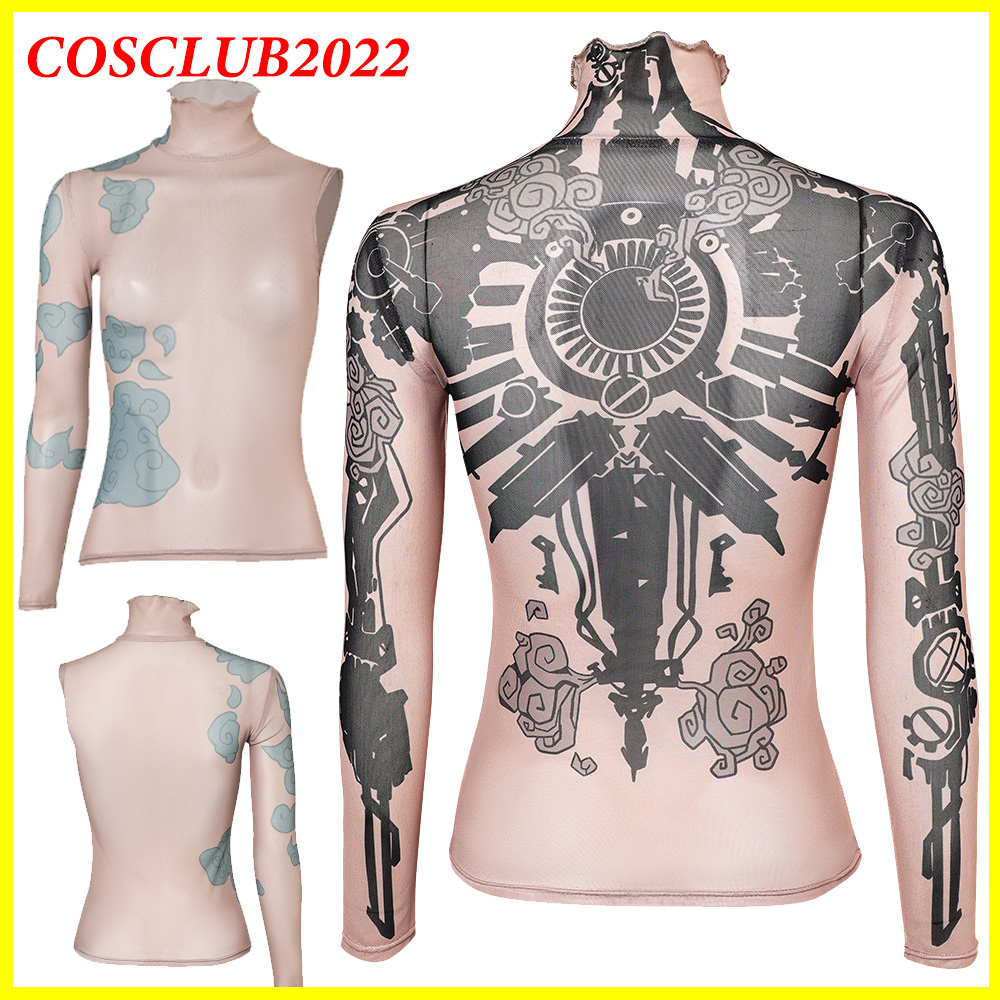 Kaos Cosplay Jinx Arcane Wanit - Party Games Summer ulasan dan harga