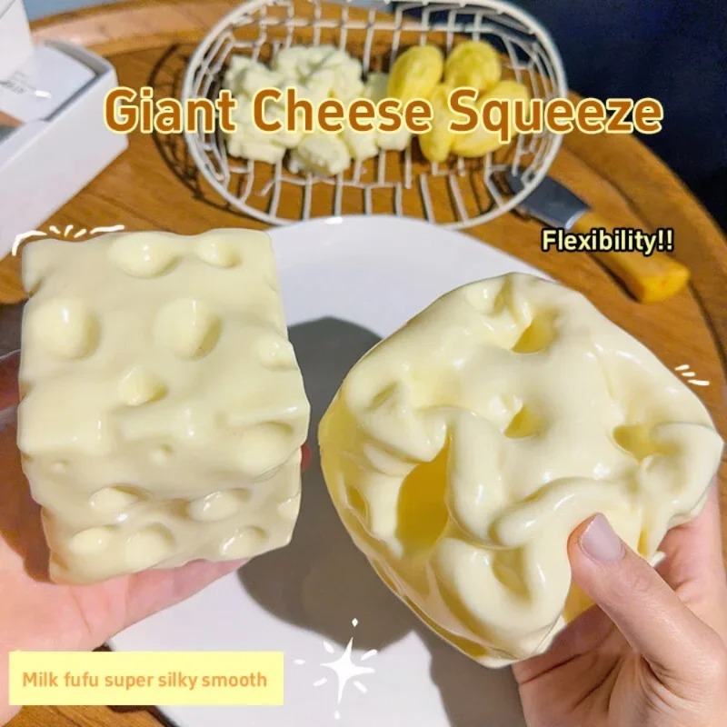 Taba Squishy Cheese Cube Bola  - Party Games Young Adults ulasan dan harga