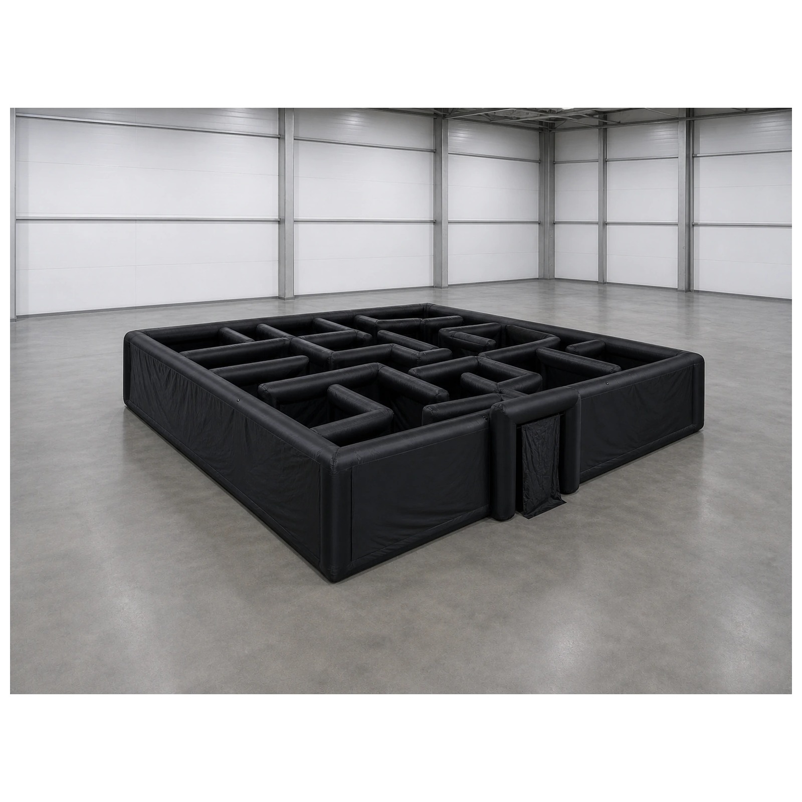 Labirin Tiup Hitam Polos Ukura - Party Games Kids Outdoor ulasan dan harga
