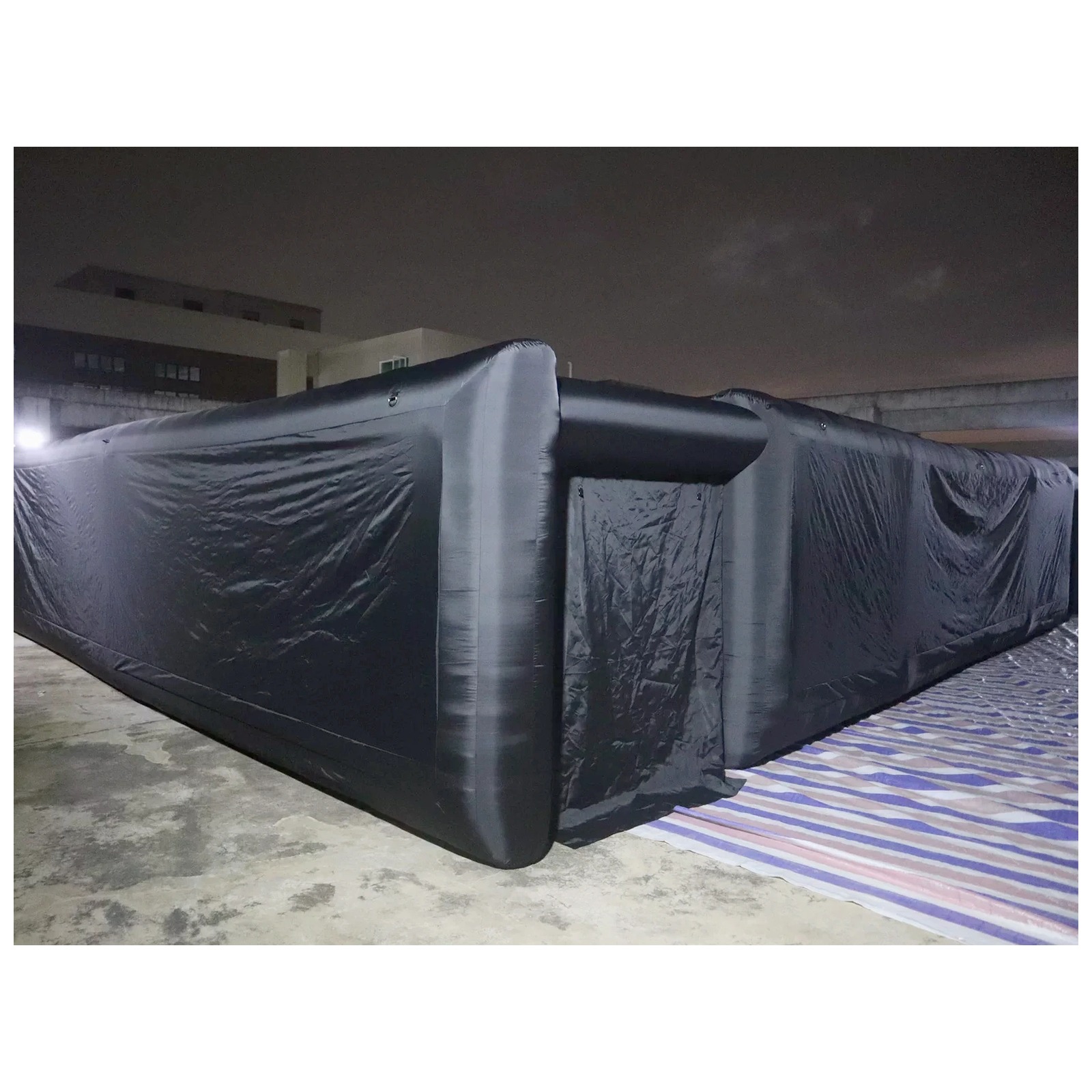 Labirin Tiup Hitam Polos Ukura - Party Games Kids Outdoor ulasan dan harga