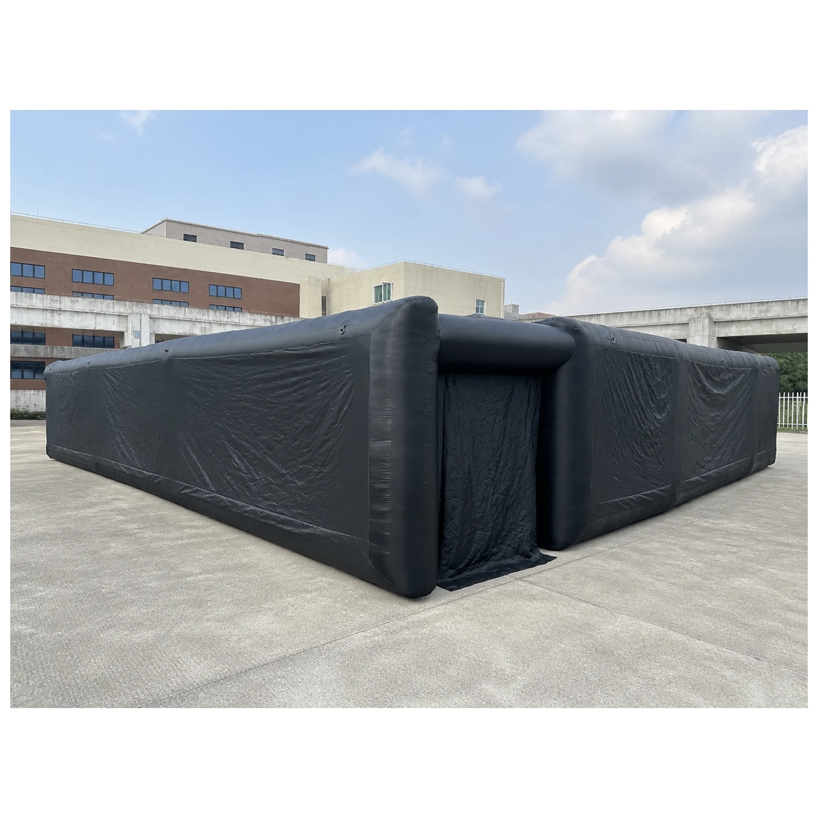 Labirin Tiup Hitam Polos Ukura - Party Games Kids Outdoor ulasan dan harga
