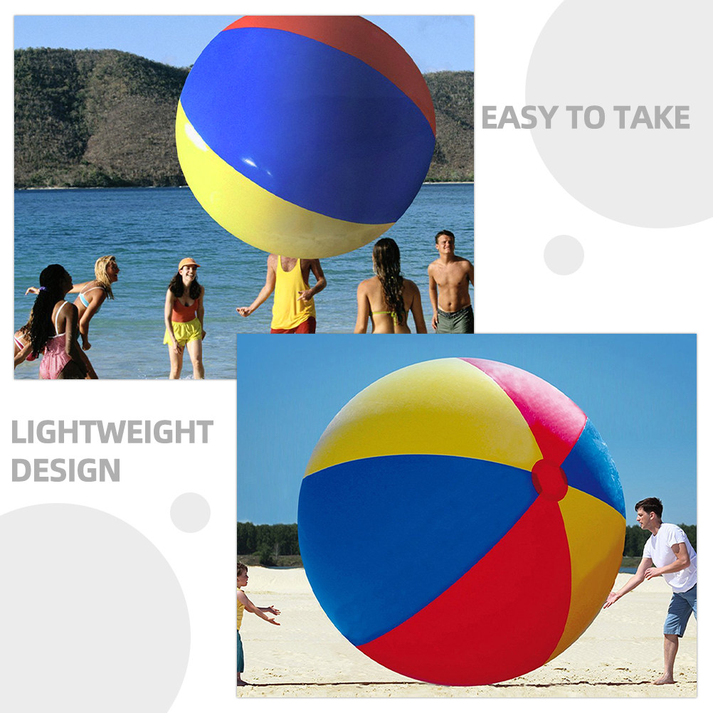 Bola Pantai Tiup PVC, Ringan,  - Party Games Summer ulasan dan harga