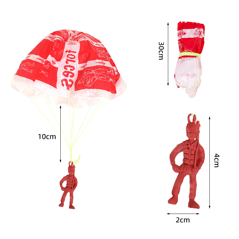 10 buah mainan parasut ejeksi  - Party Games Kids Outdoor ulasan dan harga