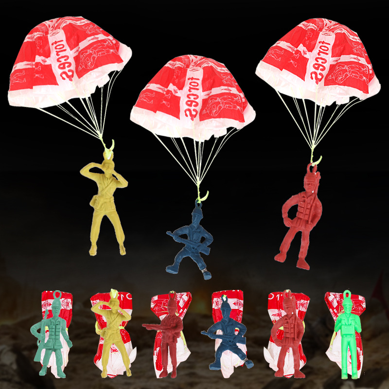 10 buah mainan parasut ejeksi  - Party Games Kids Outdoor ulasan dan harga