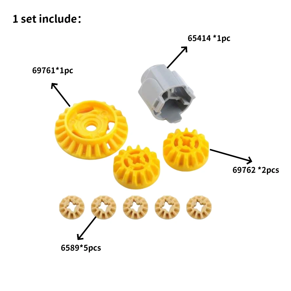 65414 69761 69762 6589 MOC Kit - Lego Set Technic ulasan dan harga