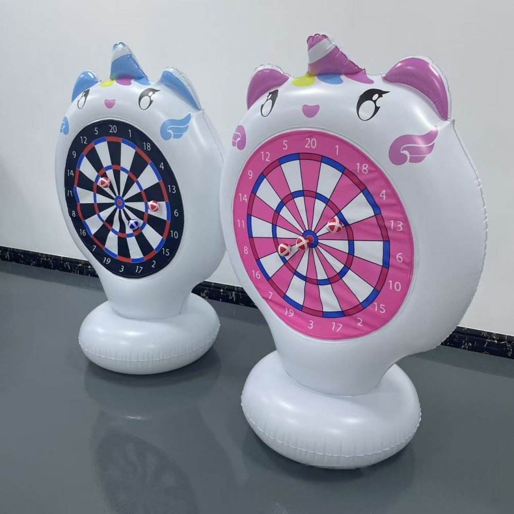 Permainan Lempar Unicorn Tiup  - Party Games Kids Outdoor ulasan dan harga