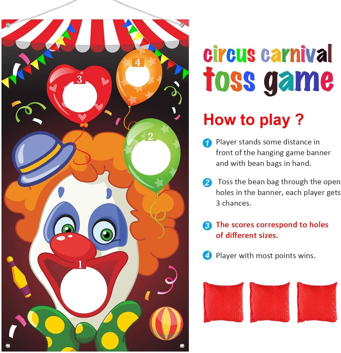 Spanduk Permainan Lempar Karna - Party Games Kids And Adults ulasan dan harga